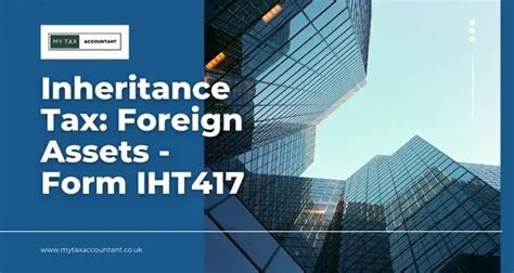 inheritance tax on foreign property.